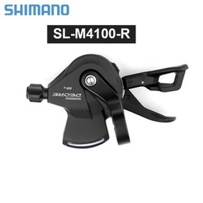 Shimano Deoe 10S M4100 시프터 M5120 뒷 변속기 M4120 10단 산악 자전거 변속기 MTB 자전거 시프트 10V 그룹 세트, SL-M4100-R, 1개