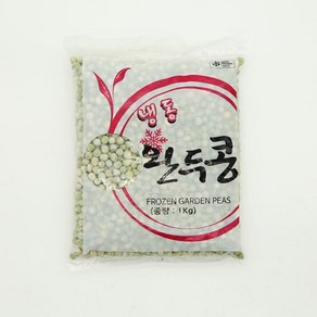 냉동 완두콩 1kg, 1개