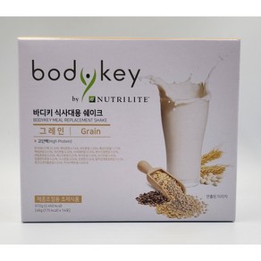 암웨이 바디키 식사대용 쉐이크 그레인(48g x 14포), 672g, 1개