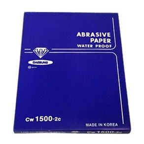 다이아몬드 종이사포 ABRASIVE PAPER 종이페파 #1500, 1개