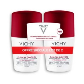 VICHY 프랑스 정품 비쉬 96시간 클리니컬 컨트롤 데오도란트 50ml 2개세트, 2개