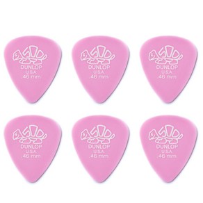 지엠뮤직_세트(6)던롭피크41R.46Delin500 STD 0.46mm 델린500 스탠다드 Dunlop PICK (No.39세트), 6개