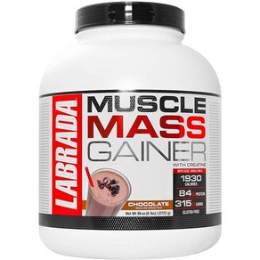 라브라다 뉴트리션 Labada Nutition Muscle Mass Gaine 머슬 게이너 초콜렛 6lbs, 1개, 2.722kg