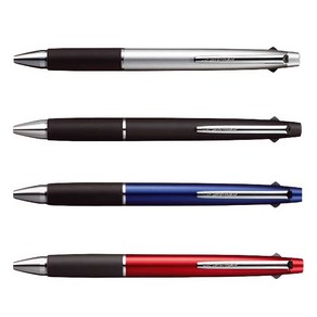 [유니] 제트스트림 고급 3색 0.7mm (SXE3-800-07), 실버, 1개입