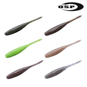OSP 도라이브스틱 펫 4.5인치 배스웜 민물루어 배스 루어, tw101