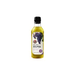 백설 포도씨유, 500ml, 3개