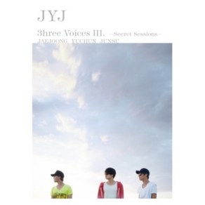 미개봉 DVD) 제이와이제이 (JYJ) - JYJ 3Hee Voices Ⅲ. (Secet Sessions) (2 DISC) 재중/준수/유천