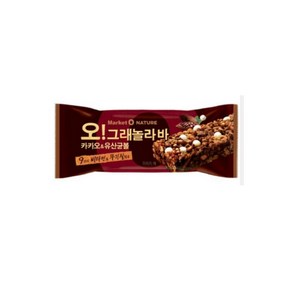 오리온 마켓오 네이처 카카오유산균볼 그래놀라바, 40g, 40g, 28개