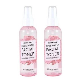 미국 트레이더조 Tade Joe's Facial Tone 로즈워터 페이셜 토너, 2개, 118ml