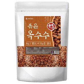 건강중심 국산 볶은 옥수수차, 2개, 1개입, 1kg