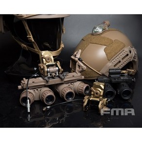 ﻿FMA GSGM 펑셔널 NVG 암마운트 ANVIS용 [3마운트] TB1301, 블랙, 1개