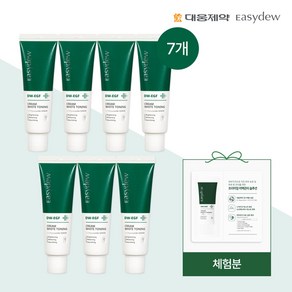 [KT알파쇼핑]대웅제약 이지듀 화이트토닝50ml*7+무체1, 1개