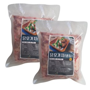 닭모가지 1kg 2팩 닭목, 1세트