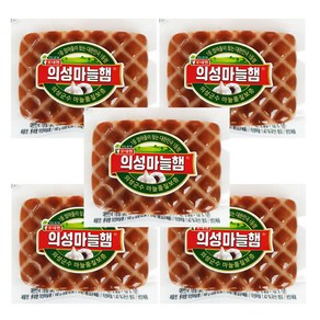 롯데 의성마늘햄 160g-아이스팩+보냉팩 포장 발송