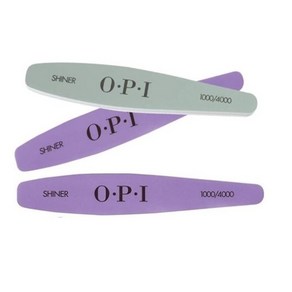 OPI 정품화일 네일화일 손톱정리, 1개, 샤이너(보라OR그린랜덤발송)