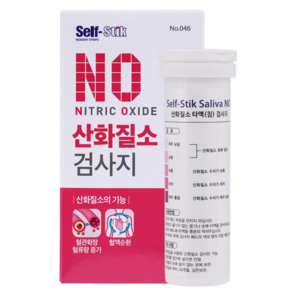 Self-Stik NO 셀프스틱 산화질소검사 타액검사지 [진단키트 자가검사 산화질소검사지 침검사], 25개입, 1개