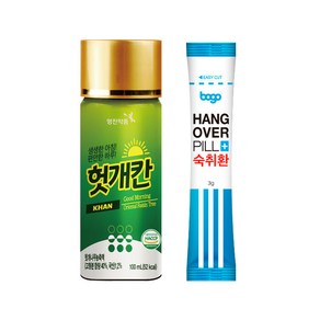 보고신약 영진 헛개칸+숙취환 (1병+1포) 세트 숙취환 비닐포장, 20개, 100ml