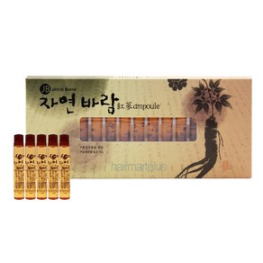 자연바람 홍삼 앰플 13ml x 15개입 헤어앰플