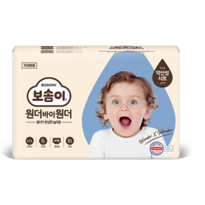 보솜이 원더바이원더 팬티 (남아 점보형), 점보형(2XL), 1매