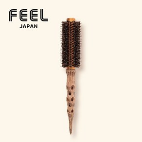 FEEL 전문가용 롤빗 NAP Bush 돈모 열판 브러쉬 원목 브러쉬 260도까지 견디는 드라이빗 4호 (조그립 핀셋 2개 증정), 1개