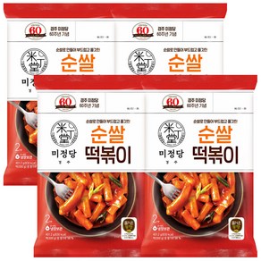 즐거운동행미정당 순쌀떡볶이401.2g x 4개, 401.2g