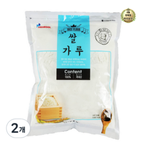 한울 쌀가루, 1kg, 4개