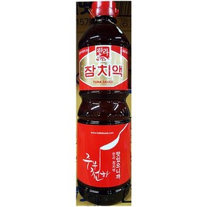 거대딜 참치액소스(한라 0.9L)  서림참치액 dbtndidsua, 900ml, 1세트