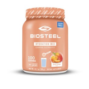 Biosteel 바이오스틸 하이드레이션 믹스 무설탕 혼합 복숭아 망고 100, 1개