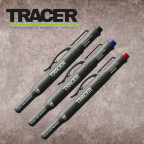 홈빌더엠 TRACER ACF3 트레이서 마카펜 유성펜 현장용 마카 3종세트