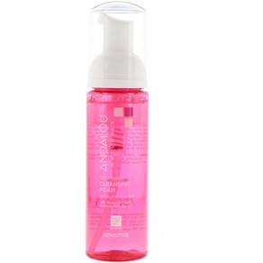 Andalou Natuals 1000 Roses 클렌징 폼 민감성 피부용 163ml(5.5fl oz), 163g, 2개