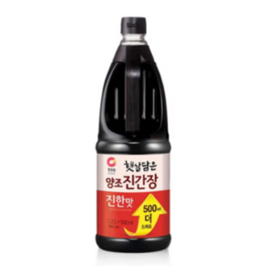 백앤 청정원 진간장 진한맛