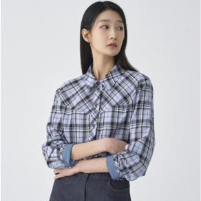 지센뉴코아창원 레이온혼방체크프린트셔츠 ##시원한재질이라 초여름까지