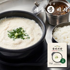 [소비기한2025-04-23][서울콩비지] 고소한 여름철 보양식 콩비지탕, 없음, 3개, 450g