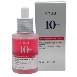 ANUA 아누아 나이아신아미드 10 TXA 4 세럼, 1개, 30ml