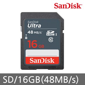 샌디스크 Ulta SD카드 Class10, 16GB, 1개