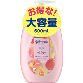 존슨즈 바디 케어 래스팅 아로마 밀크 복숭아 살구 500ml