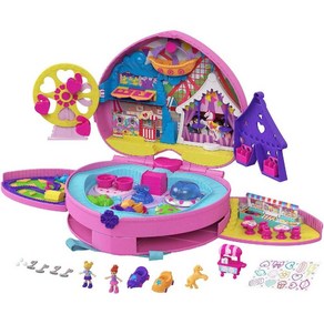 폴리 포켓 Polly Pocket 테마 파크 놀이공원 플레이 세트 2-in-1