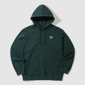 엄브로 에센셜 스몰로고 후드티 UP323CHD92 DARK GREEN