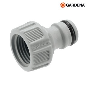 가데나 Gardena 나사산 수도꼭지 연결 탭 플라스틱 커넥터 21mm 26.5mm 33.3mm