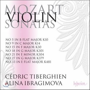 [CD] Alina Ibagimova 모차르트: 바이올린 소나타 1집 - 알리나 이브라기모바 (Mozat: Violin Sonatas K. 10 14 3...