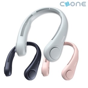 C.ONE 넥밴드 휴대용 선풍기, 네이비, c.one-4000N