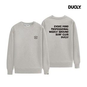 듀클라이 DUP-M24 M~4XL 빅사이즈 기모 맨투맨