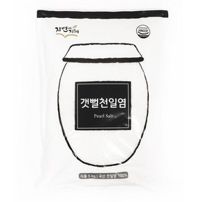 자연의지혜 갯뻘천일염 우수천일염사용 HACCP, 5kg, 1개