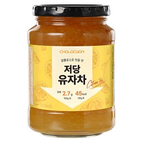 초록원 알룰로스 저당 유자차, 530g, 1개