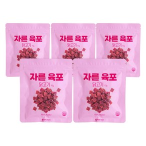 페페로니 자른육포 닭고기 70g 세트, 5개