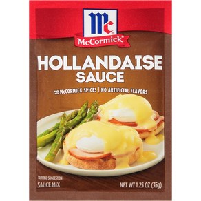 McCormick Hollandaise Sauce Mix 1.25 oz McCormick Hollandaise 소스 믹스 1.25oz