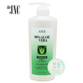 JNC 90% 알로에베라 프리미엄 퍼스트에이드 스프레이 500ml, 1개