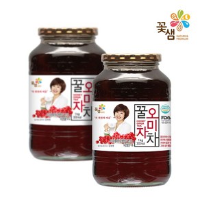 꽃샘 꿀오미자차 1kg, 2개, 2개, 1개입