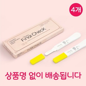 파이널 체크 프리미엄 임신테스트기, 1개입, 4개