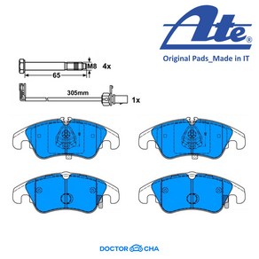 ATE 앞패드 2765 [아우디 A6 C7 / A7 4G 3.0 TDI 콰트로 호환] 센서포함